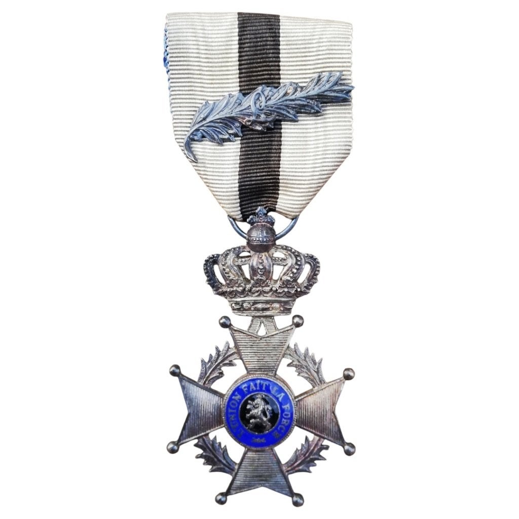 Chevalier de l'Ordre de Léopold II, Enlèvement ou Envoi, Armée de terre, Ruban, Médaille ou Ailes