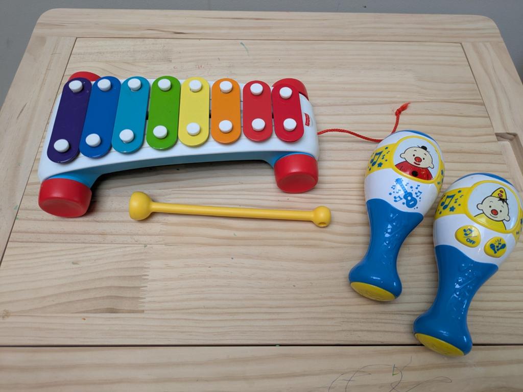 Fisher-price xylofoon met Bumba sambaballen, Ophalen