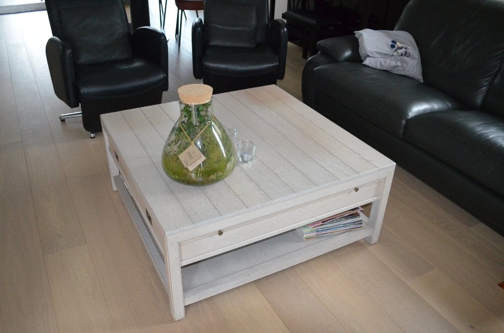 Table basse - chêne, 50 à 100 cm, Enlèvement, 50 à 100 cm, Chêne