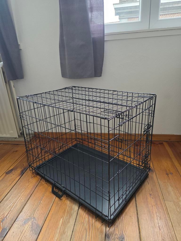 Cage de transport pliable pour chien – 2 portes, Animaux & Accessoires, Enlèvement