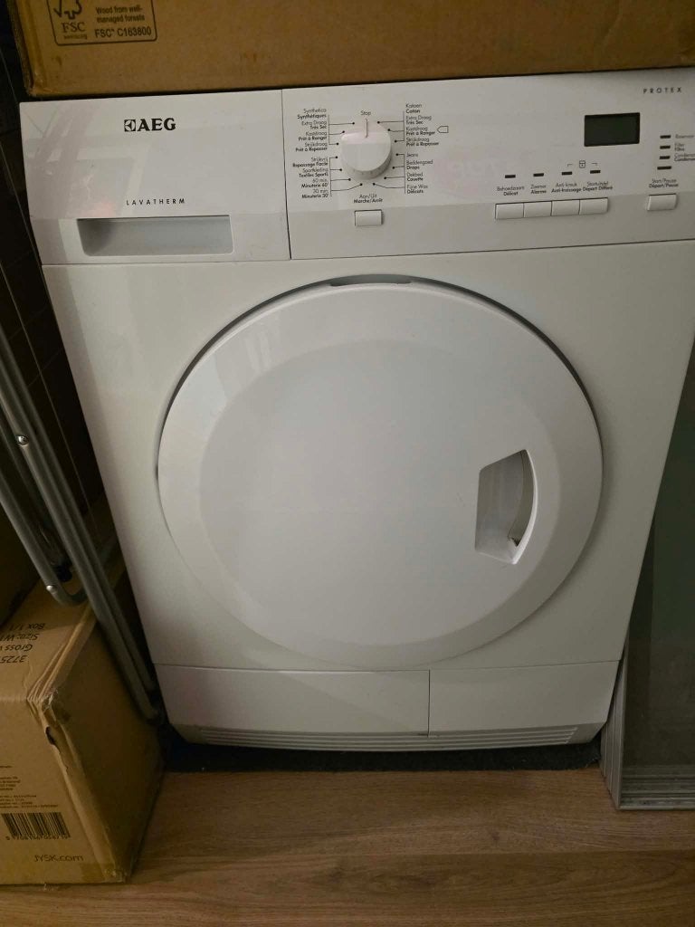Droogkast AEG Condens 8kg !!!, Elektronische apparatuur, 8 tot 10 kg, Ophalen, Niet werkend, Condens
