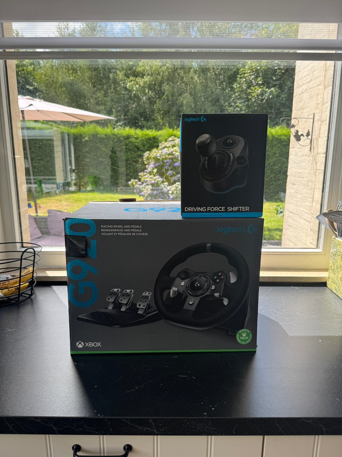 Logitech G920 Racing stuur + pedalen en pook voor Xbox en pc, Consoles de jeu & Jeux vidéo, Consoles de jeu | Xbox | Accessoires