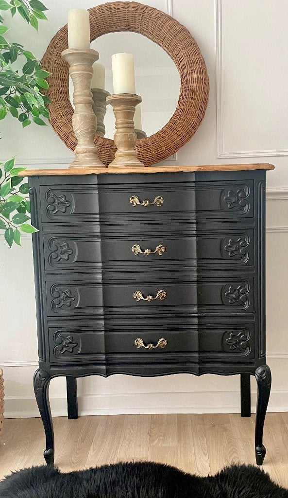 Vintage ladekast / commode, Huis en Inrichting, Ophalen, Zo goed als nieuw