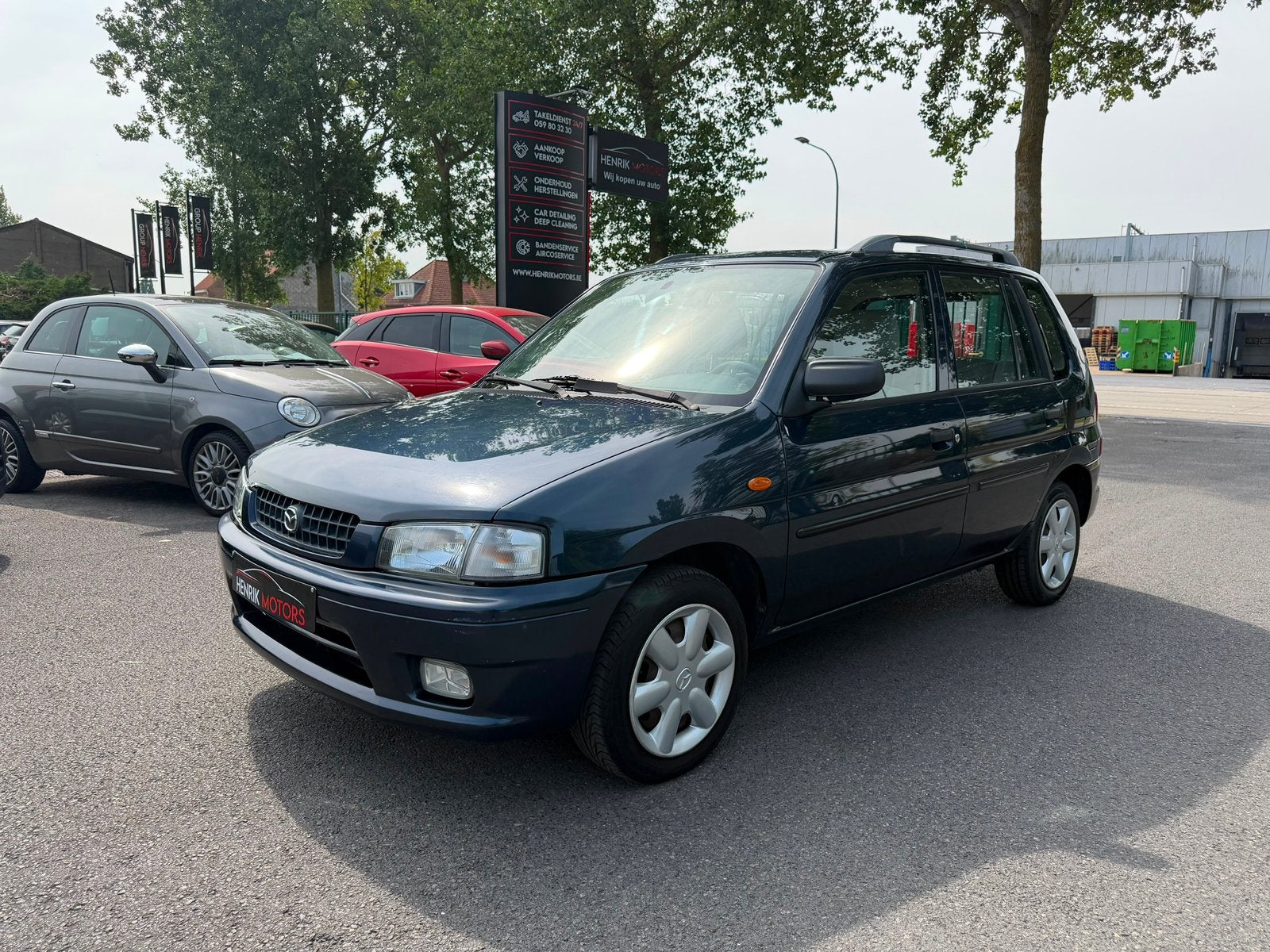 Mazda Demio 1.3i •Airco• GARANTIE / KEURING / CARPASS, Auto's, Mazda, Demio, Bedrijf, https://public.car-pass.be/vhr/03ef3e01-060f-4909-9b4f-e1c5fb8758d1