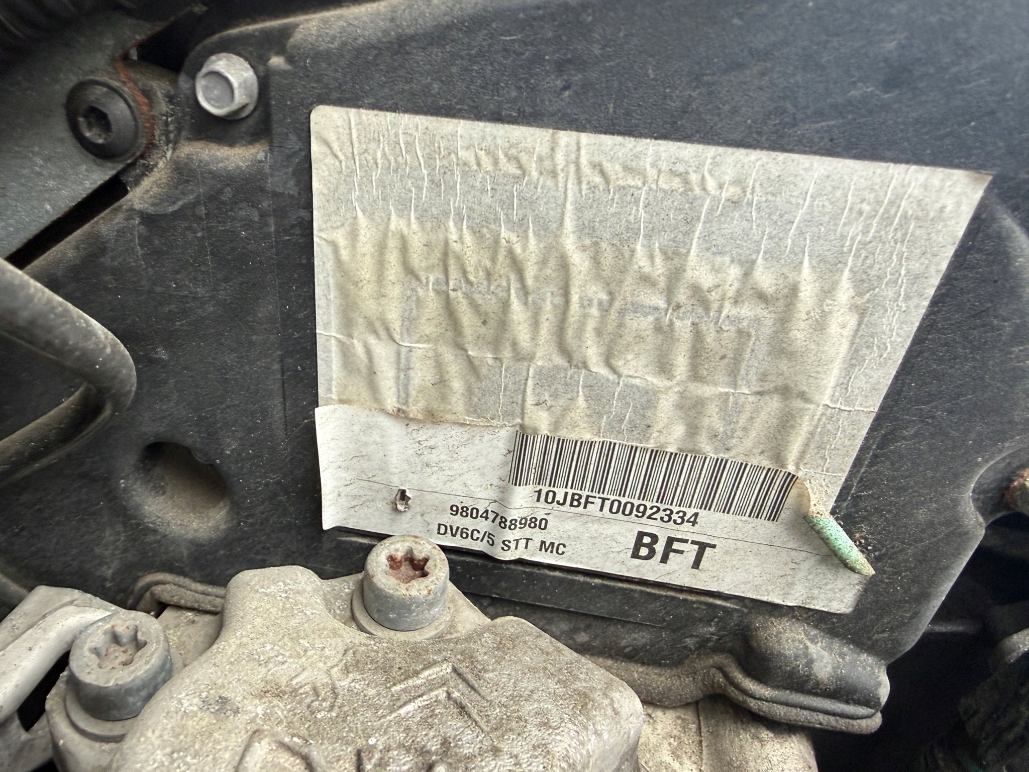Moteur BHX Complet DS DS5, Verzenden, Gebruikt, Skoda