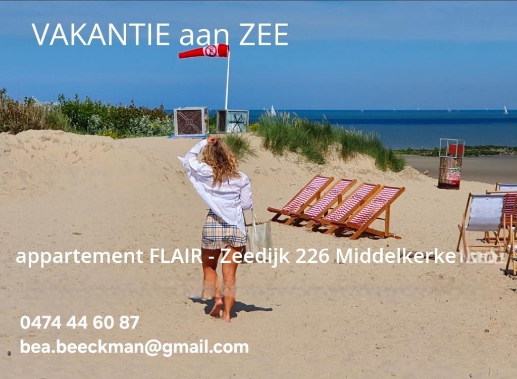 Vakantie aan zee, TE HUUR app. 2 slpk. ZEEZICHT-WIFI-GARAGE