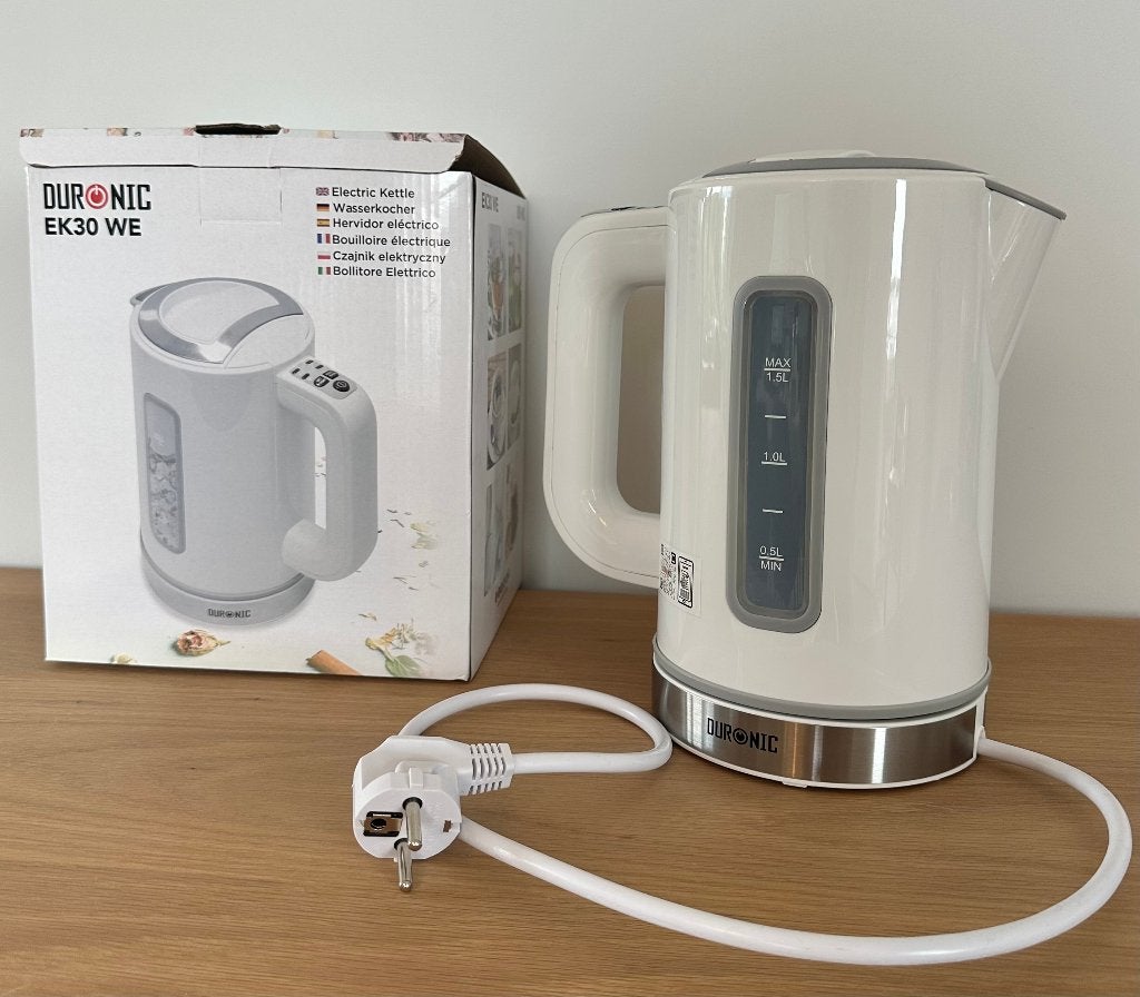 Bouilloire électrique à température réglable – Comme neuve, 1 à 2 litres, Enlèvement, Comme neuf