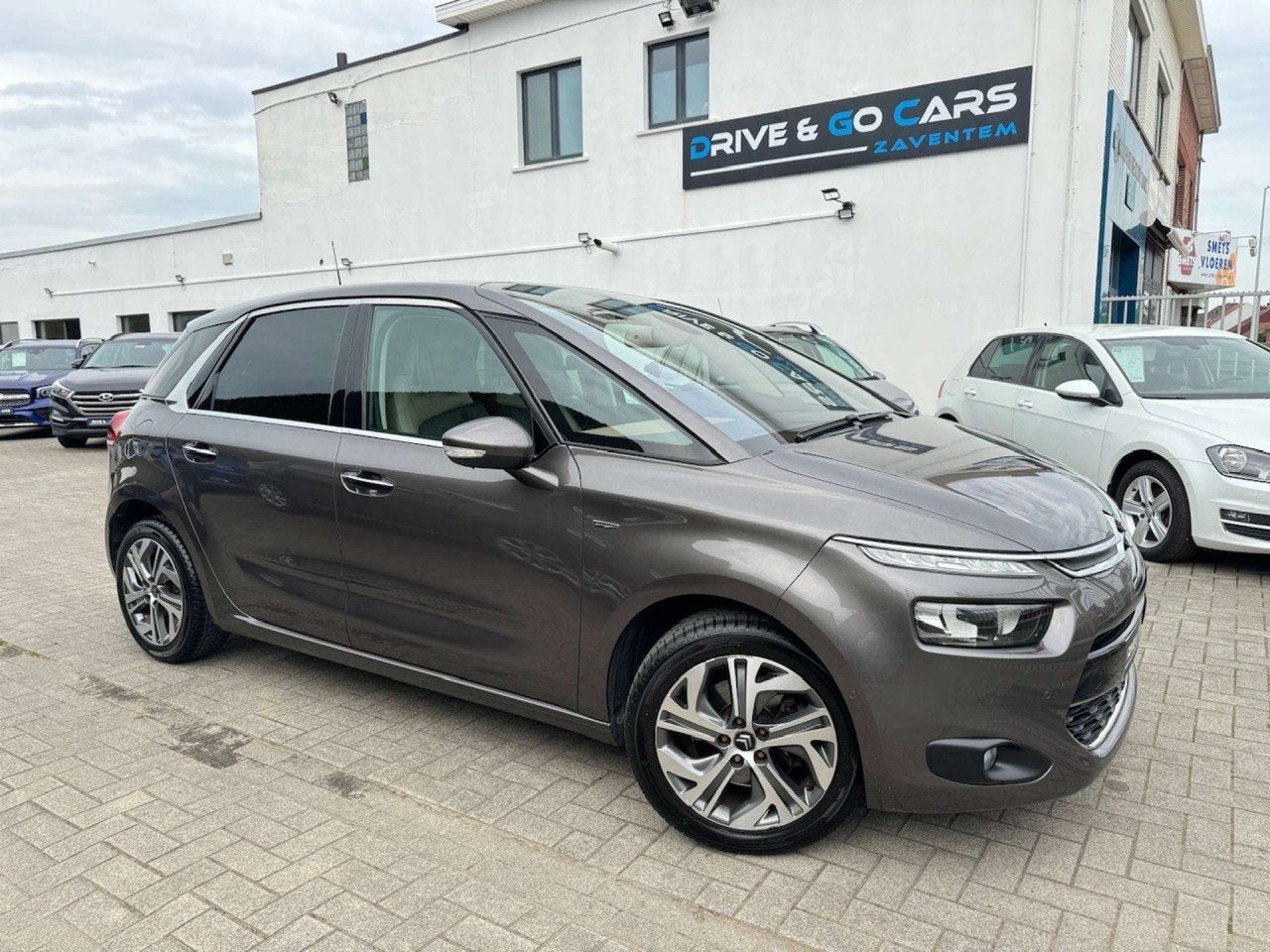 Citroën C4 Picasso 1.6 THP Exclusive S * 1 JAAR GARANTIE *, Autos, Cuir, Achat, Euro 6, Entreprise