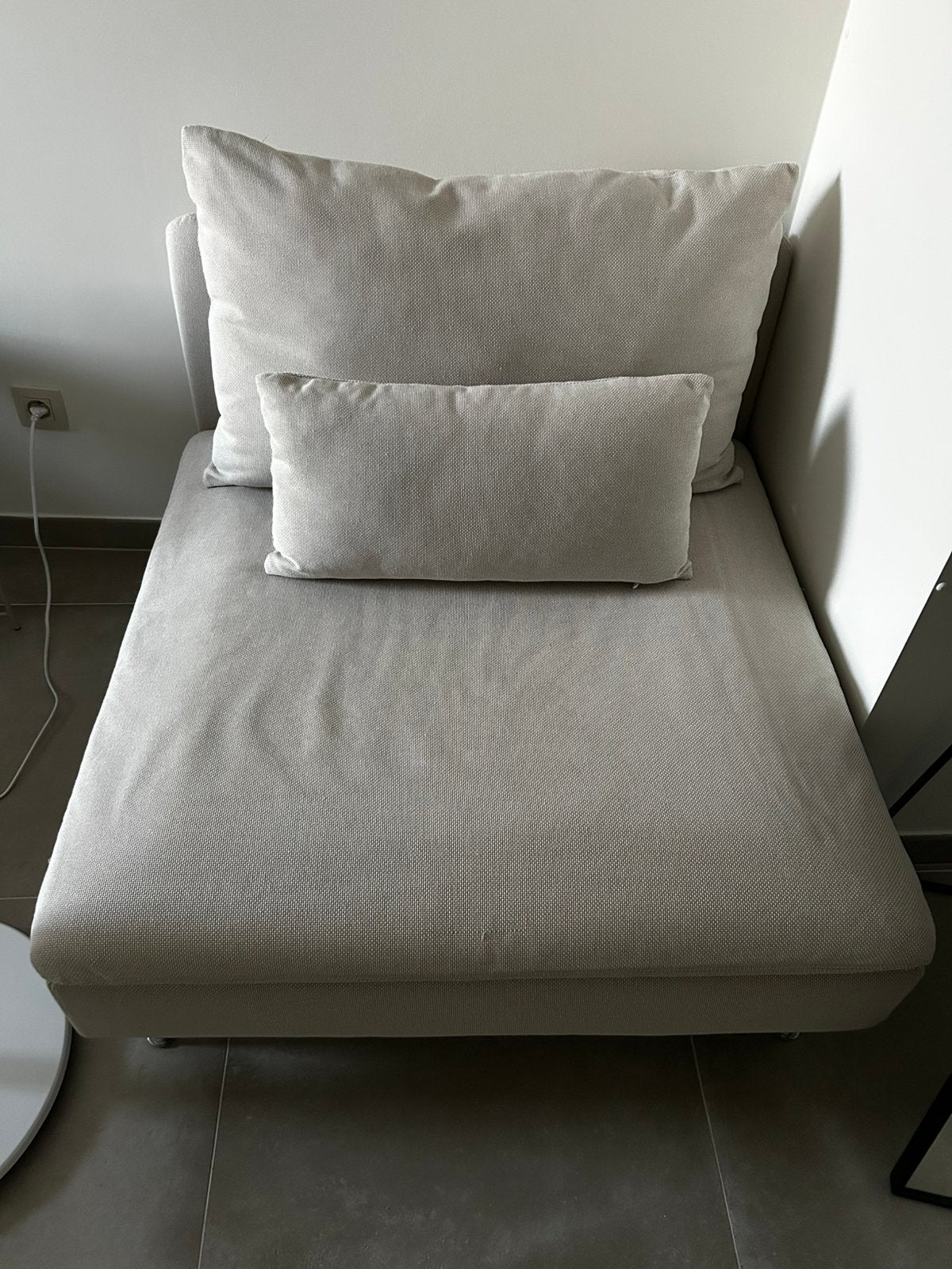IKEA Söderhamn 1-zit overtrek – Zo goed als nieuw, Maison & Meubles, Chambre à coucher | Canapés-lits, Comme neuf, Enlèvement