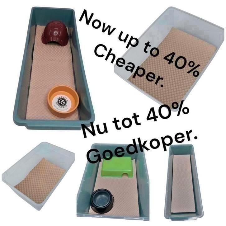 20. Honingraat bodempapier voor uw reptielen, Ophalen of Verzenden, Nieuw