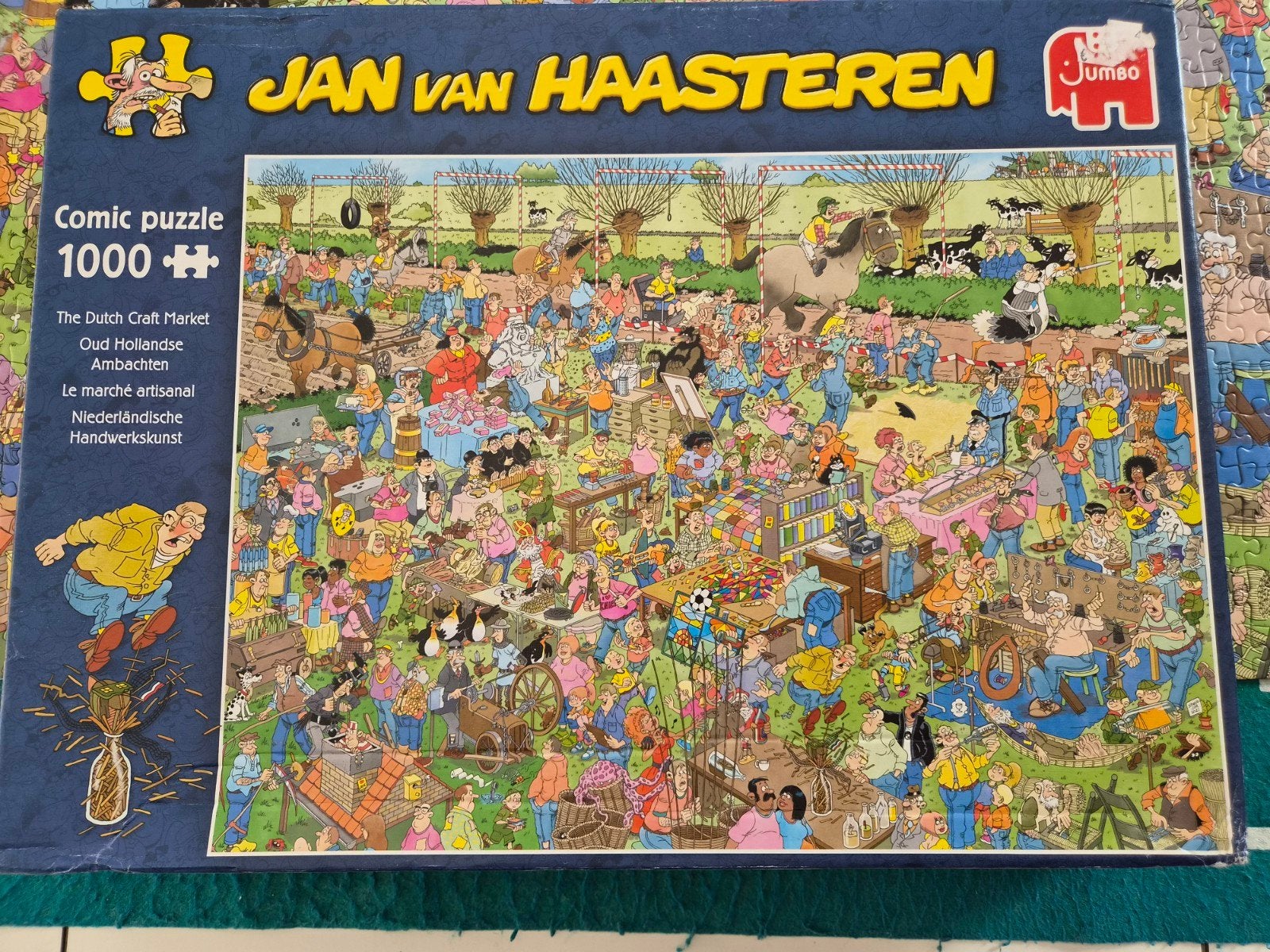 Jan Van Haasteren - Oude Hollandse Ambachten - 1000 stuks, Ophalen of Verzenden, 500 t/m 1500 stukjes, Zo goed als nieuw, Legpuzzel
