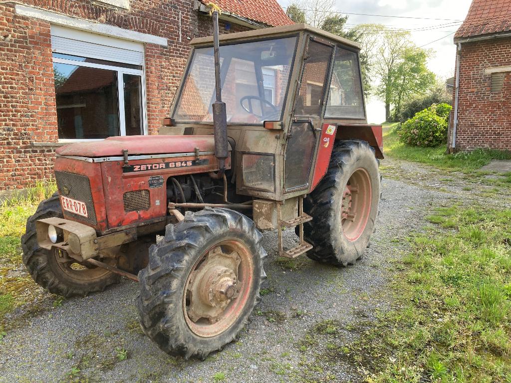 Zetor 6945, Zakelijke goederen, Ophalen