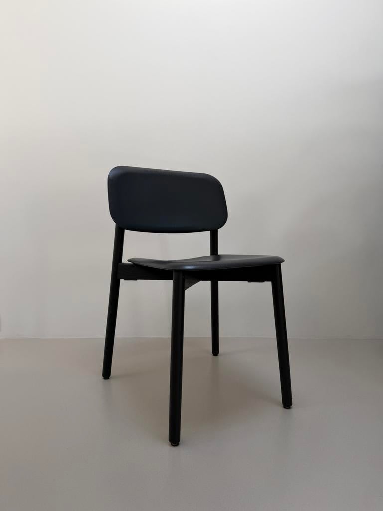 Mooie zwarte houten stoelen - Hay Soft Edge 60, Huis en Inrichting, Ophalen, Zwart, Scandinavisch, Zo goed als nieuw