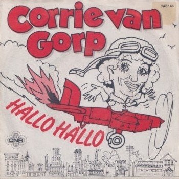 Corrie van Gorp – Hallo hallo / Meneer en mevrouw De Bok, Ophalen of Verzenden, Gebruikt, 7 inch, Nederlandstalig