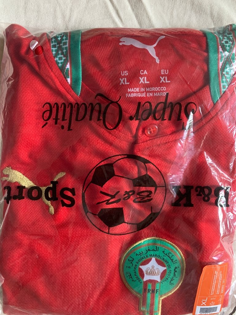 Trui van Marokko, Sport en Fitness, Voetbal, Maat L, Ophalen of Verzenden, Shirt