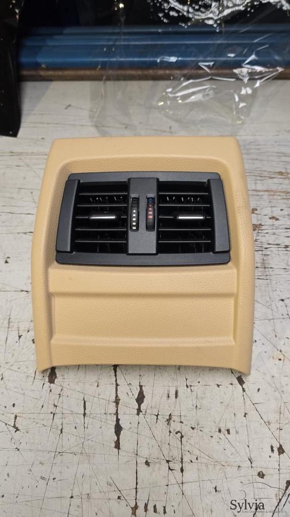 Achterste ventilatierooster luchtrooster middenconsole beige, -, Utilisé, -, -