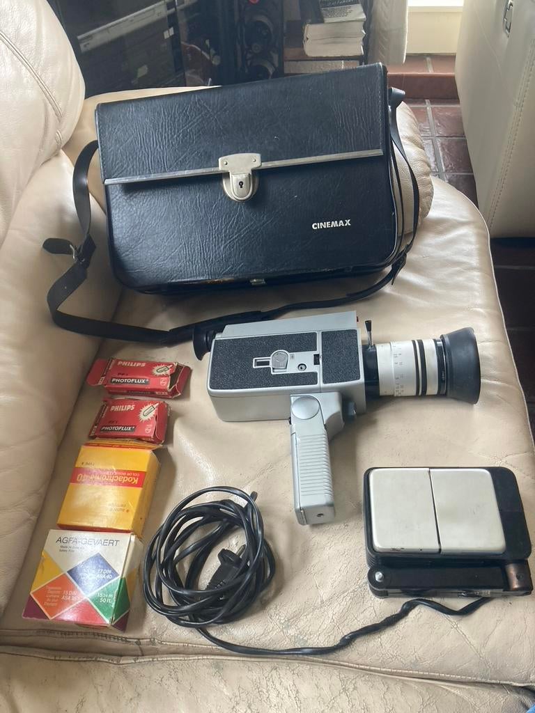 Mooie camera set Cinemax macro super 8, Enlèvement ou Envoi, 1960 à 1980, Caméra