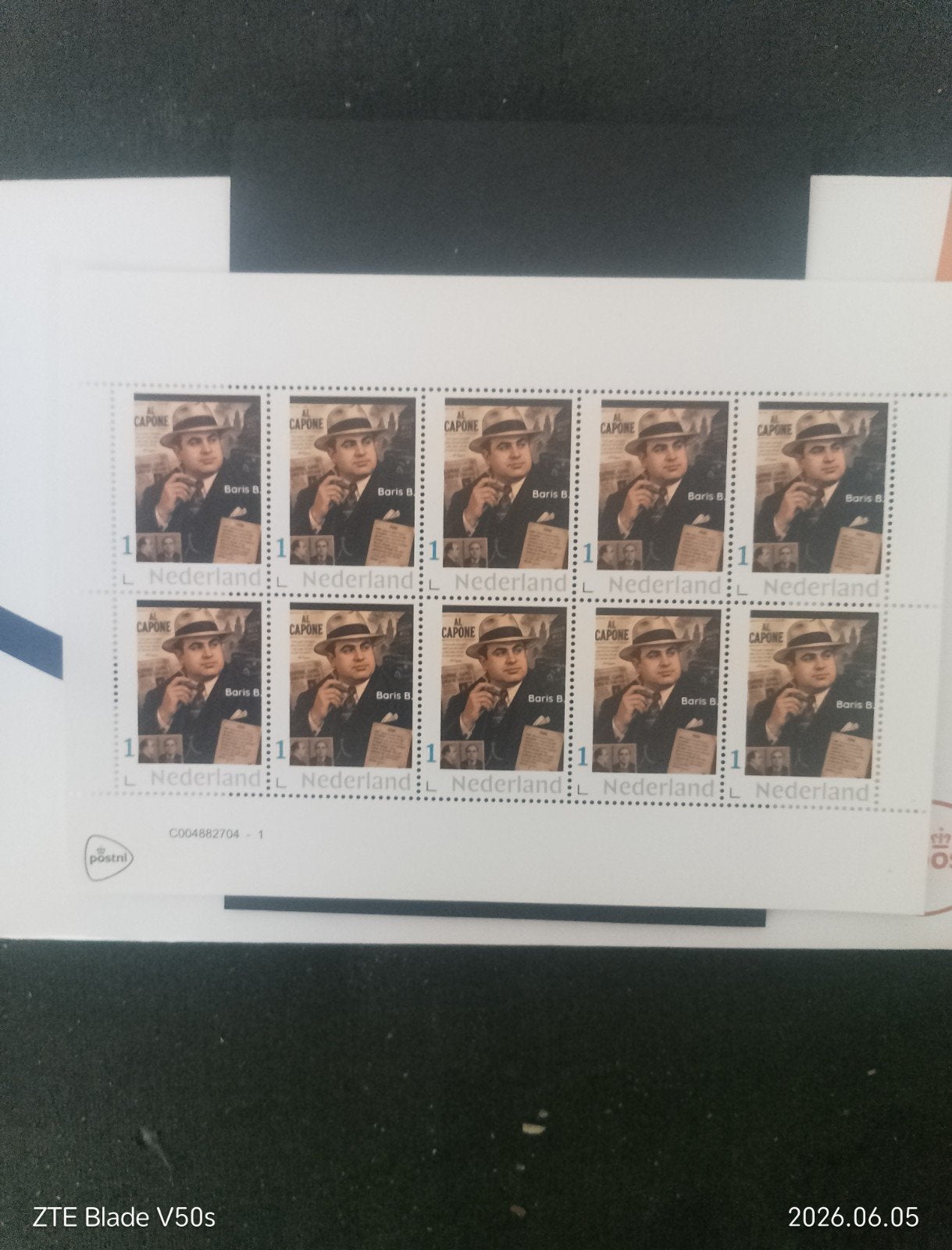 Al Capone. Mafia Italie Amérique. 10 timbres-poste, Enlèvement ou Envoi