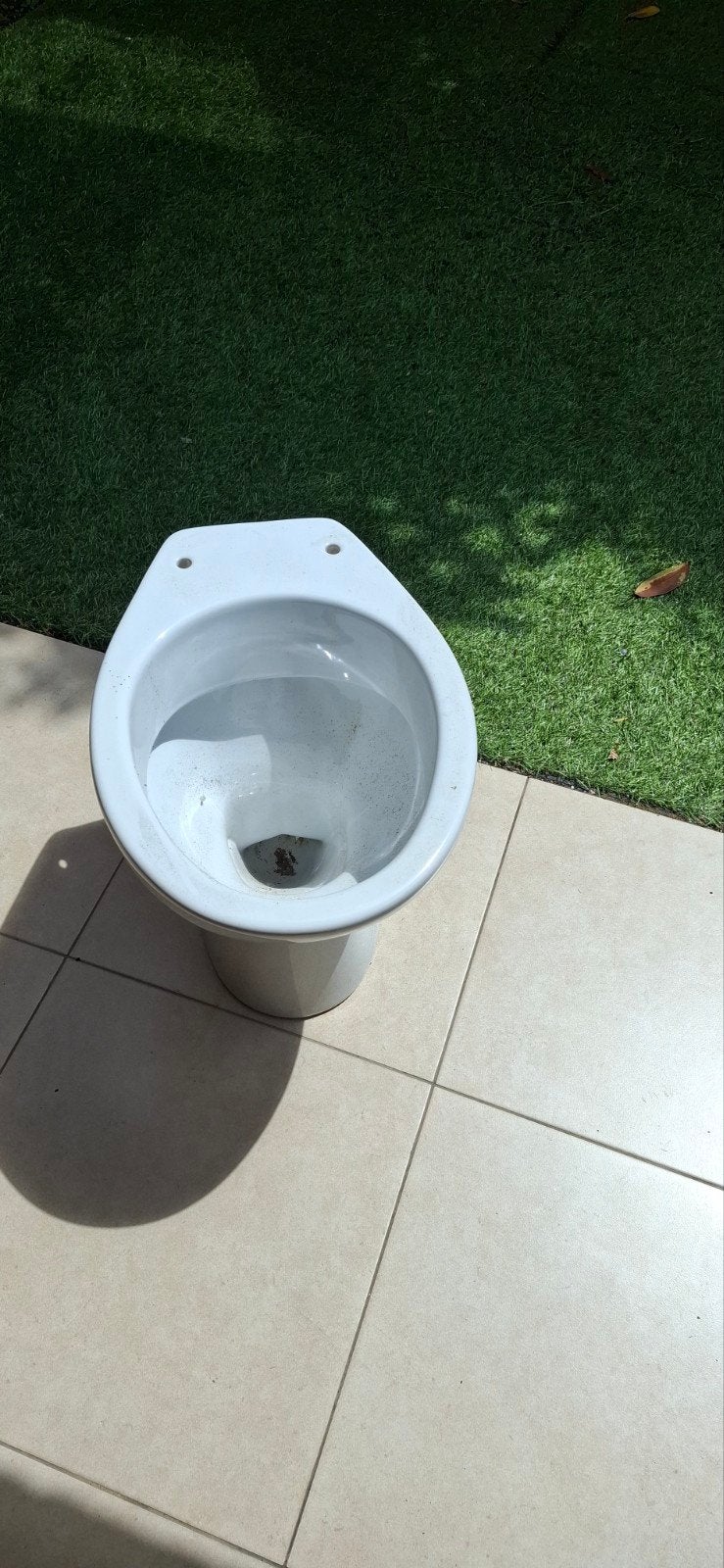 Wc pot, Ophalen