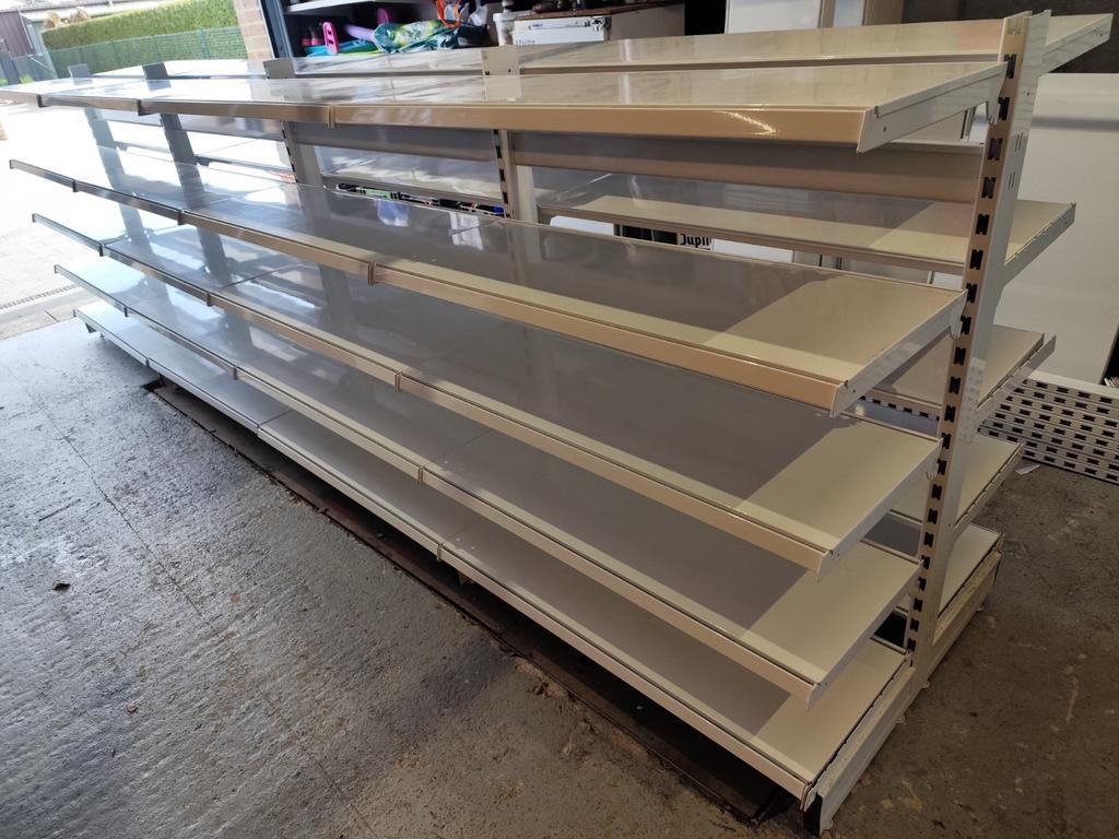 6m legbord stelling dubbel datec, Enlèvement