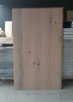 eiken parket white lacquer - nog 40 pakken, Doe-het-zelf en Bouw, Ophalen, Nieuw, Eiken, Plank