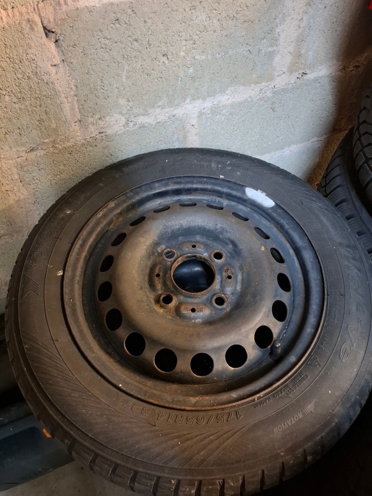 4x114.3 velg van plaatstaal, Ophalen, Gebruikt