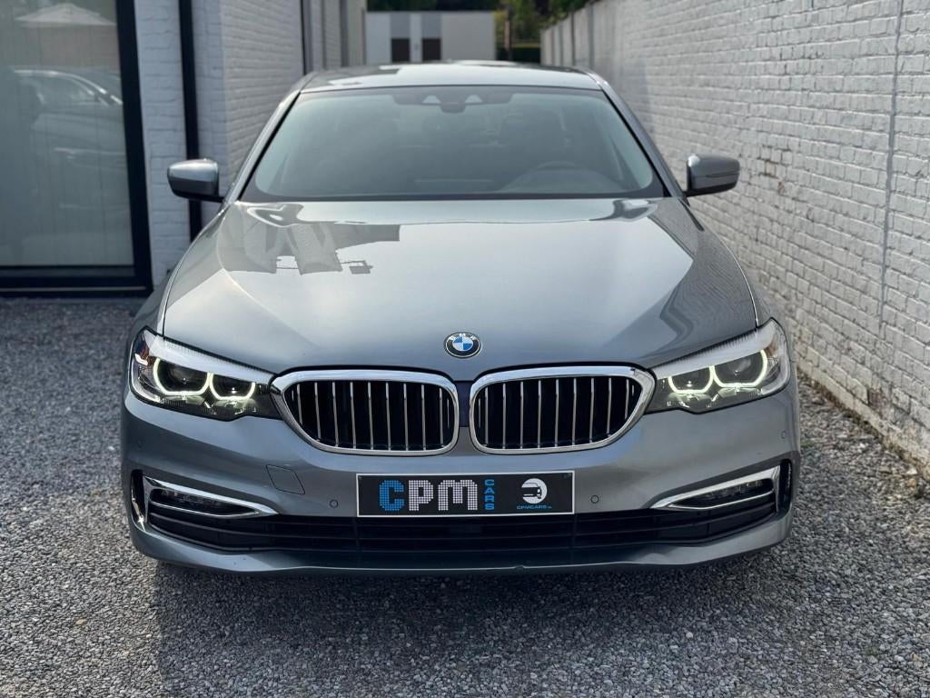 BMW 518 d * BTW / TVA * FULL HISTORIEK * CAMERA * NAV, Autos, BMW, Cuir, Argent ou Gris, Entreprise, Entretenue par le concessionnaire
