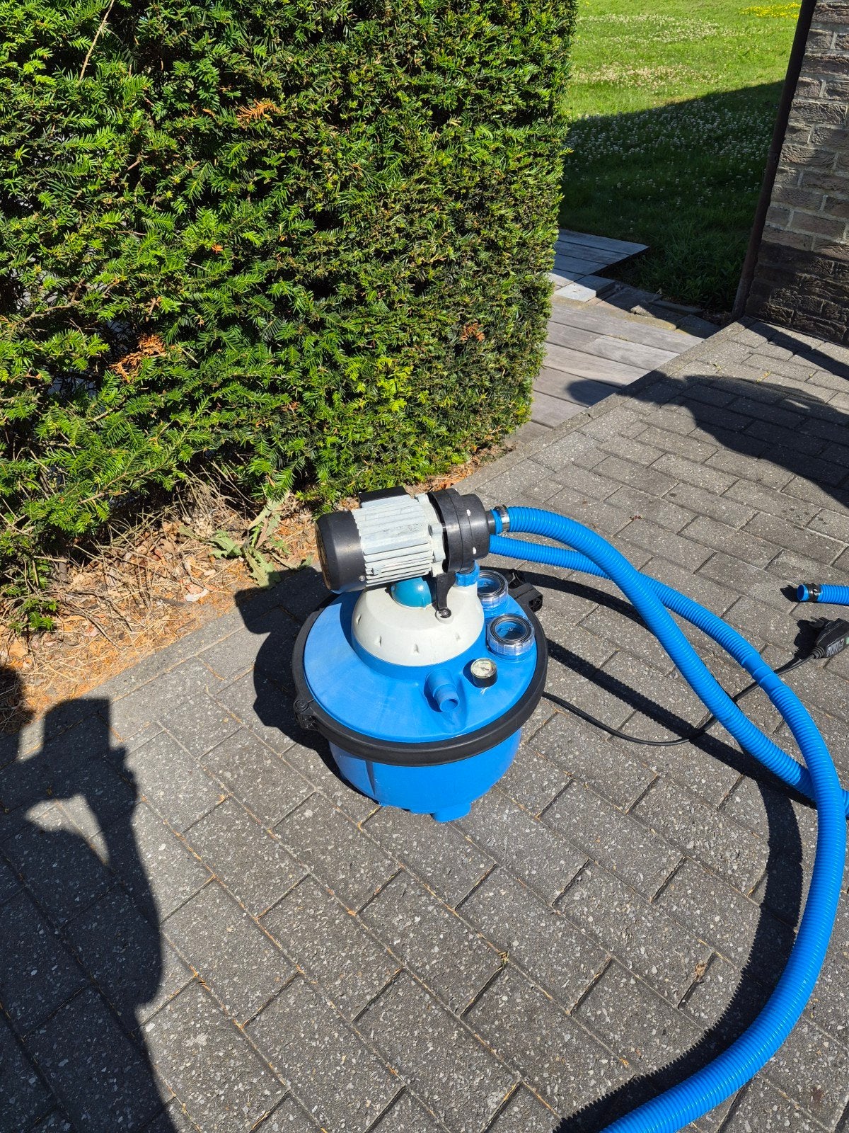 Pompe de filtration pour piscine, Enlèvement