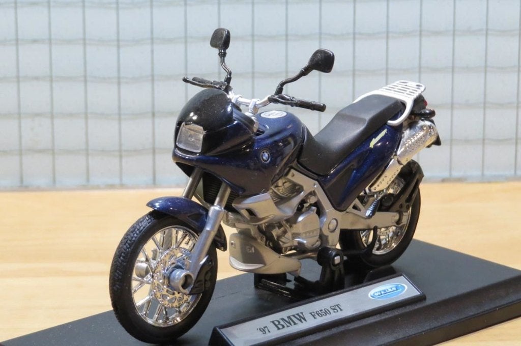 BMW F650ST 1:18 12145, Hobby & Loisirs créatifs, Voitures miniatures | 1:18, Enlèvement ou Envoi, Neuf, Moteur, Welly
