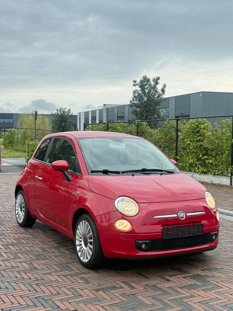 Fiat 500 Sport essence 100cv 6 vitesses + VVK homologué, Autos, Rouge, Euro 5, Boîte manuelle, Entretenue par le concessionnaire