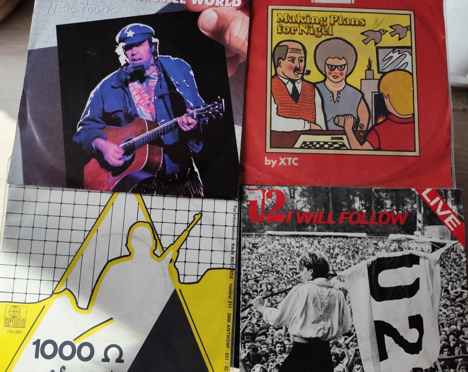 900 singles, Gebruikt, 7 inch, Ophalen of Verzenden, Beschermende buitenhoes