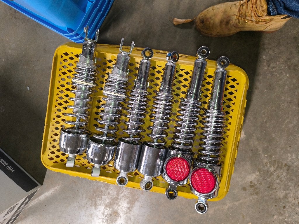 Schokdempers veren Kawasaki z1 KZ Honda CB Suzuki GS GT, Enlèvement ou Envoi, Neuf