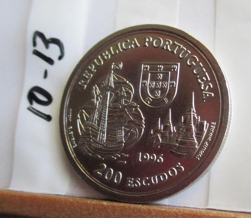 10.13a -1996- ALIANÇA PORTUGAL -REINO do SIÃO-1512-  200Esc., Verzamelen, Verzenden