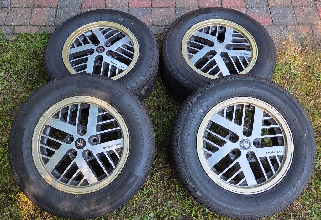 Velgen met goede banden 205/60 R14, Ophalen, 14 inch, Gebruikt, 205 mm