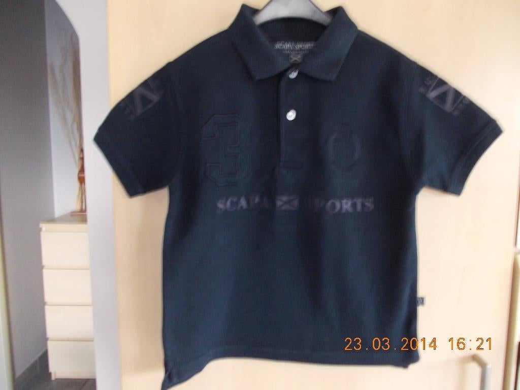 Polotshirts Scapa, Rebel en The Cockneys. maat128. Jongen, Garçon, Enlèvement ou Envoi, Chemise ou À manches longues, Comme neuf