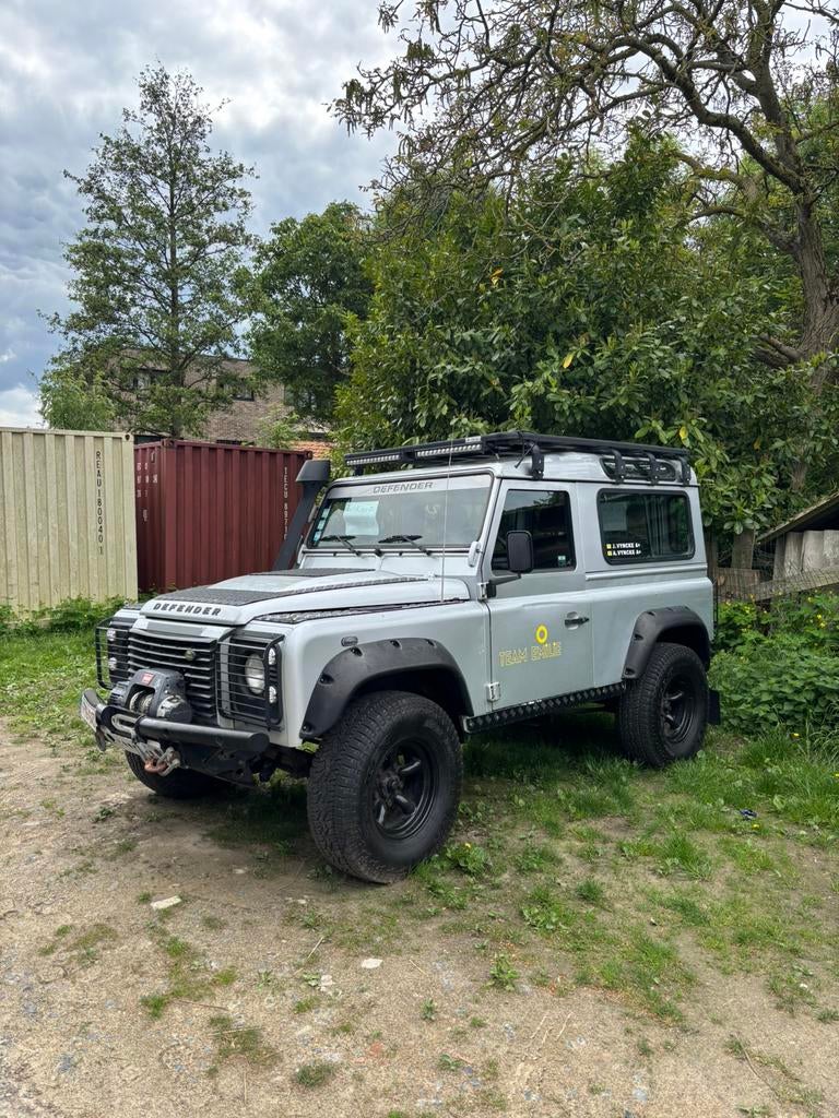 Land Rover Defender 90, Argent ou Gris, Achat, 2 places, Boîte manuelle