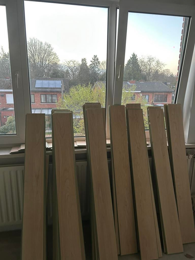 Laminaat vloer eikenlook, Huis en Inrichting, Stoffering | Vloerbedekking, Ophalen