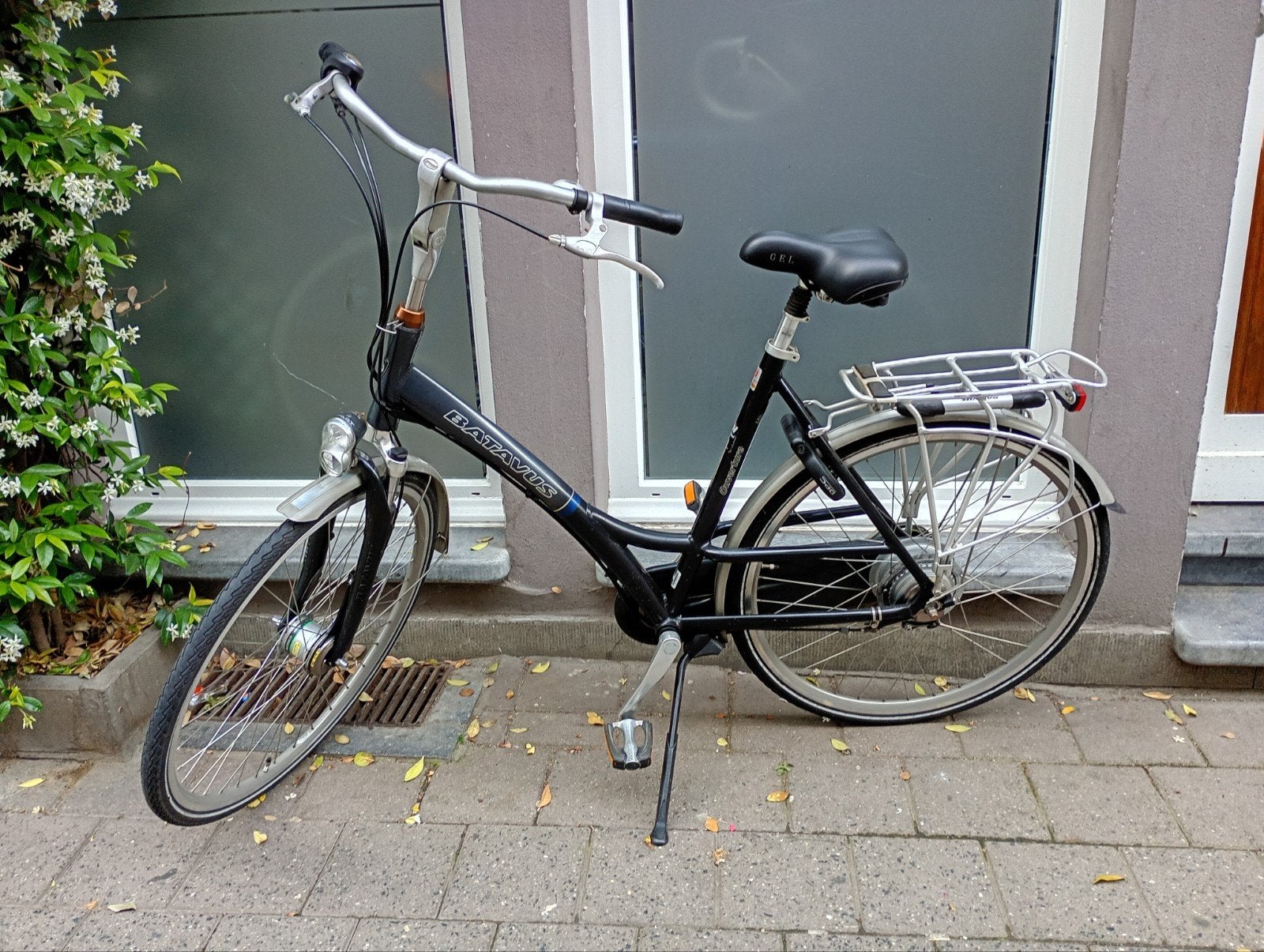 Batavus fiets met versnelling., Vélos & Vélomoteurs, Vélos | Vélos pliables, Utilisé, Femmes, Batavus, Frein à tambour, Vitesses