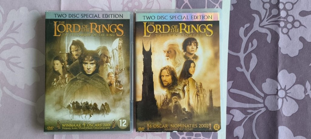 DVD's Lord of The Rings (2x Two Disc Special Edition), Verzamelen, Lord of the Rings, Ophalen of Verzenden, Gebruikt, Overige typen