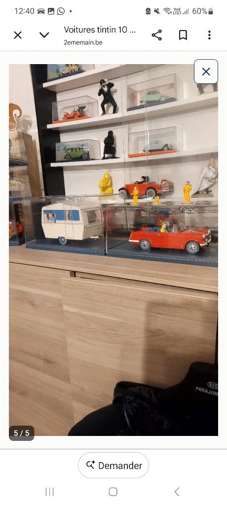 Voiture et caravane tintin, Enlèvement ou Envoi, Tintin, Neuf