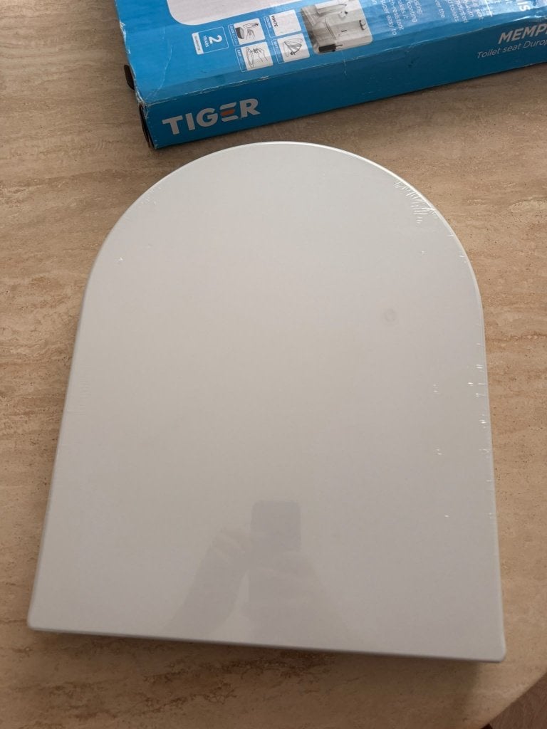 Tiger Memphis toiletbril wit – nieuw in verpakking, Ophalen, Nieuw, Wit