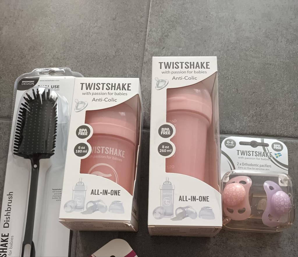 9 delig Babyflessen set, Ophalen, Nieuw