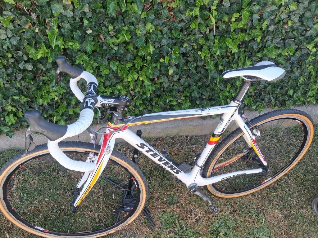 Cyclocross fiets Sanne Cant, Gebruikt, Carbon, Velgrem, 15 tot 20 versnellingen