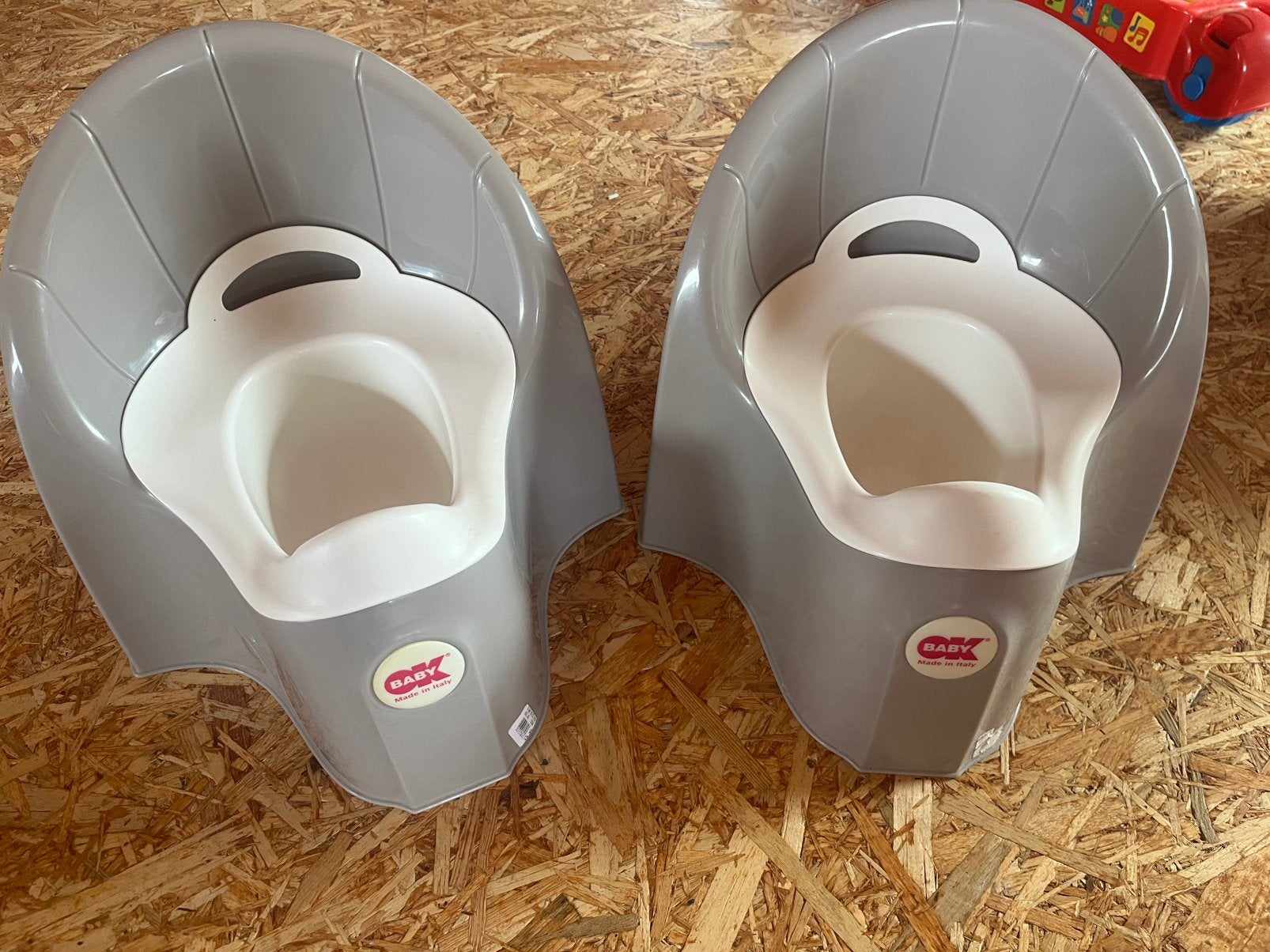 2 potjes Babybjorn, Ophalen, Gebruikt