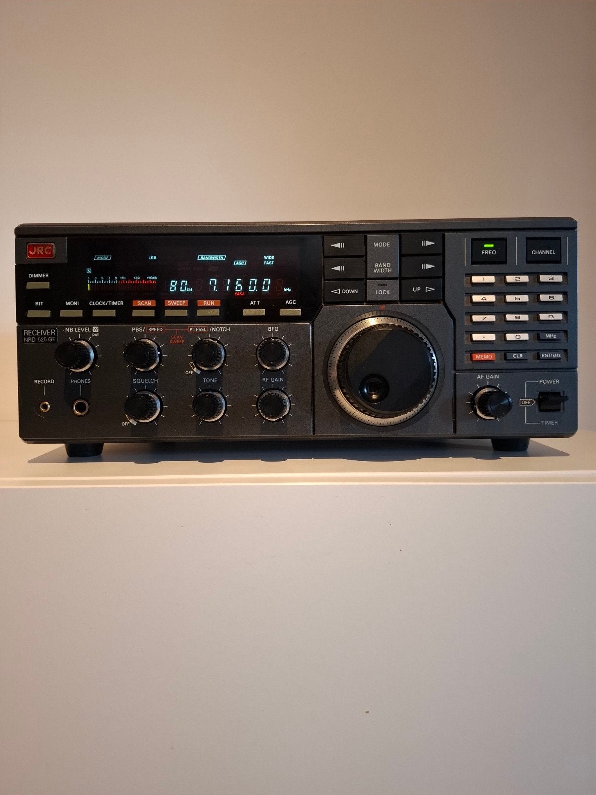 recepteur jrc nrd-525, Enlèvement ou Envoi, Comme neuf, Récepteur