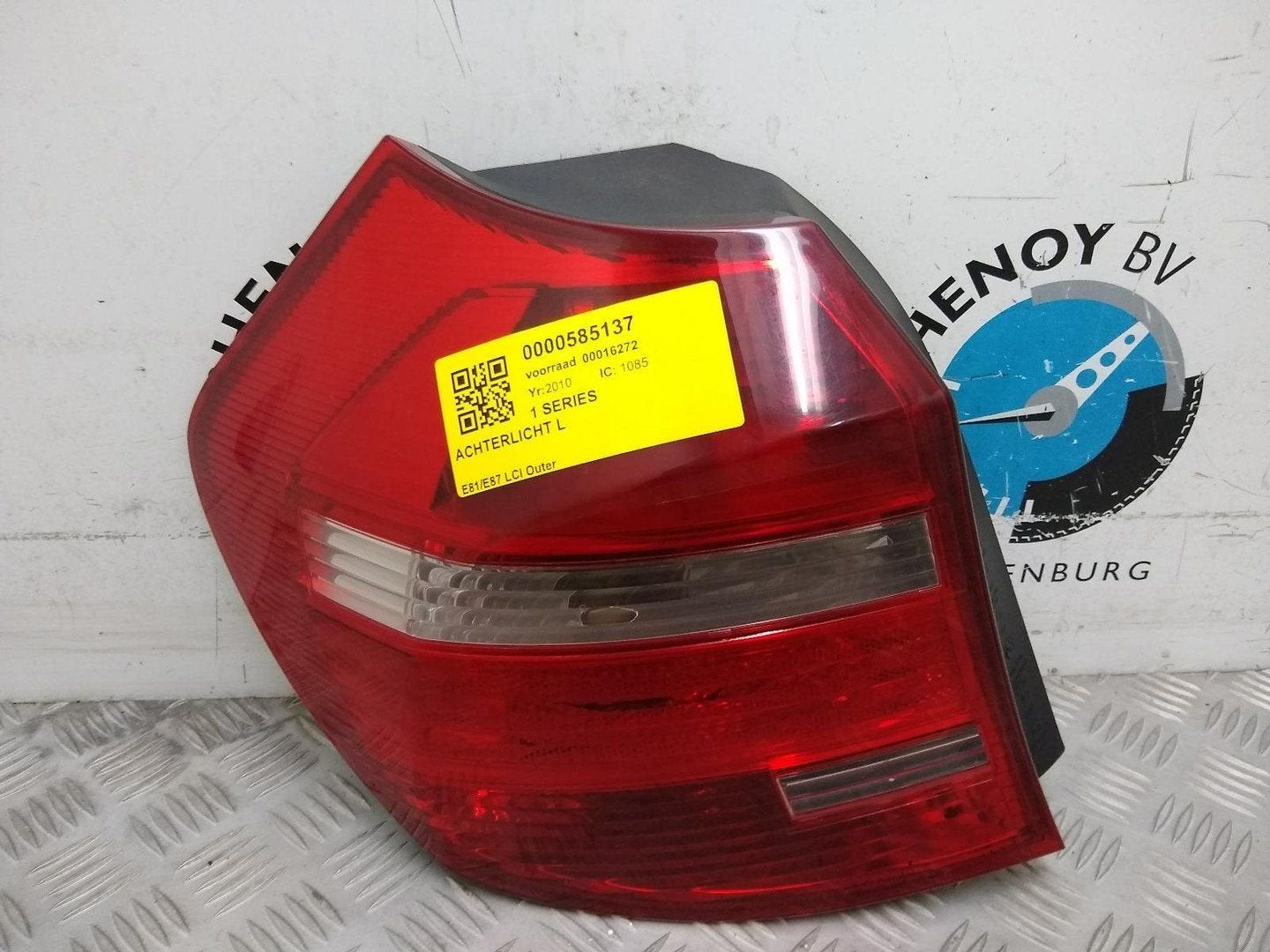 BMW 1 SERIES E87 LCI 118D ACHTERLICHT L 2010, Ophalen of Verzenden, Gebruikt, ARN erkend