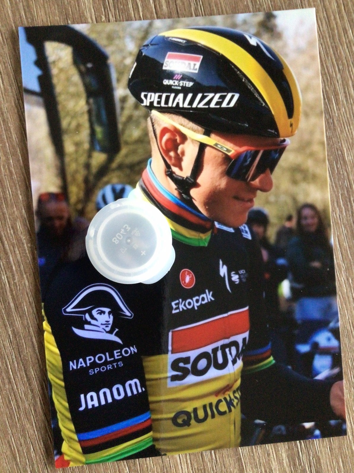 Wielerfoto remco evenepoel, Sports & Fitness, Enlèvement ou Envoi, Comme neuf