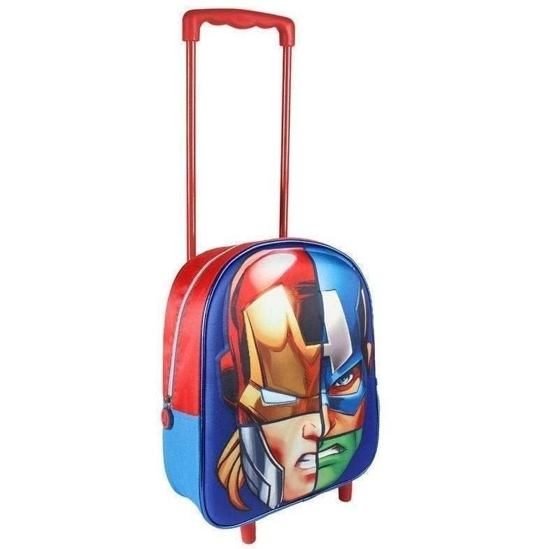 Avengers 3D Trolley - Marvel - Van 19,95 nu 14,95!, Bijoux, Sacs & Beauté, Sacs | Sacs de voyage & Petits Sacs de voyage, Neuf