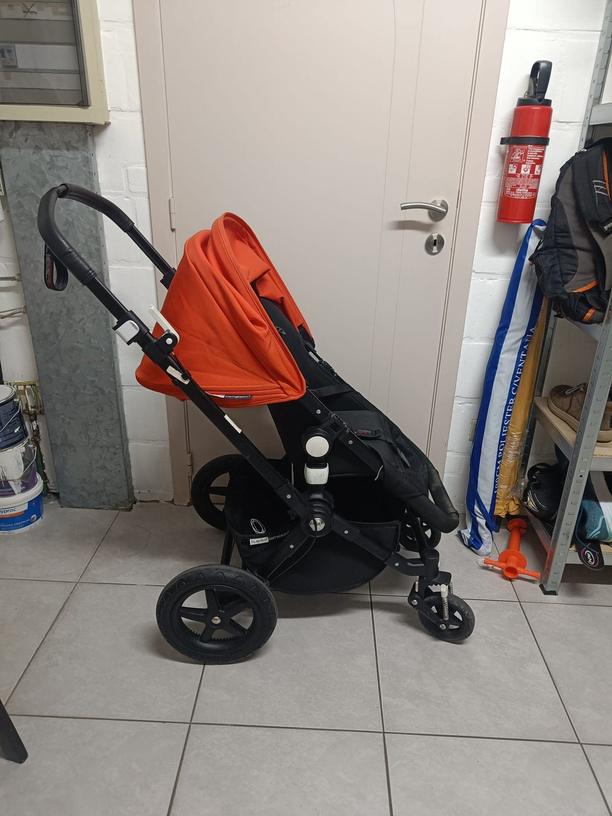 Bugaboo cameleon 3 met reiswieg, Ophalen, Zo goed als nieuw, Regenhoes