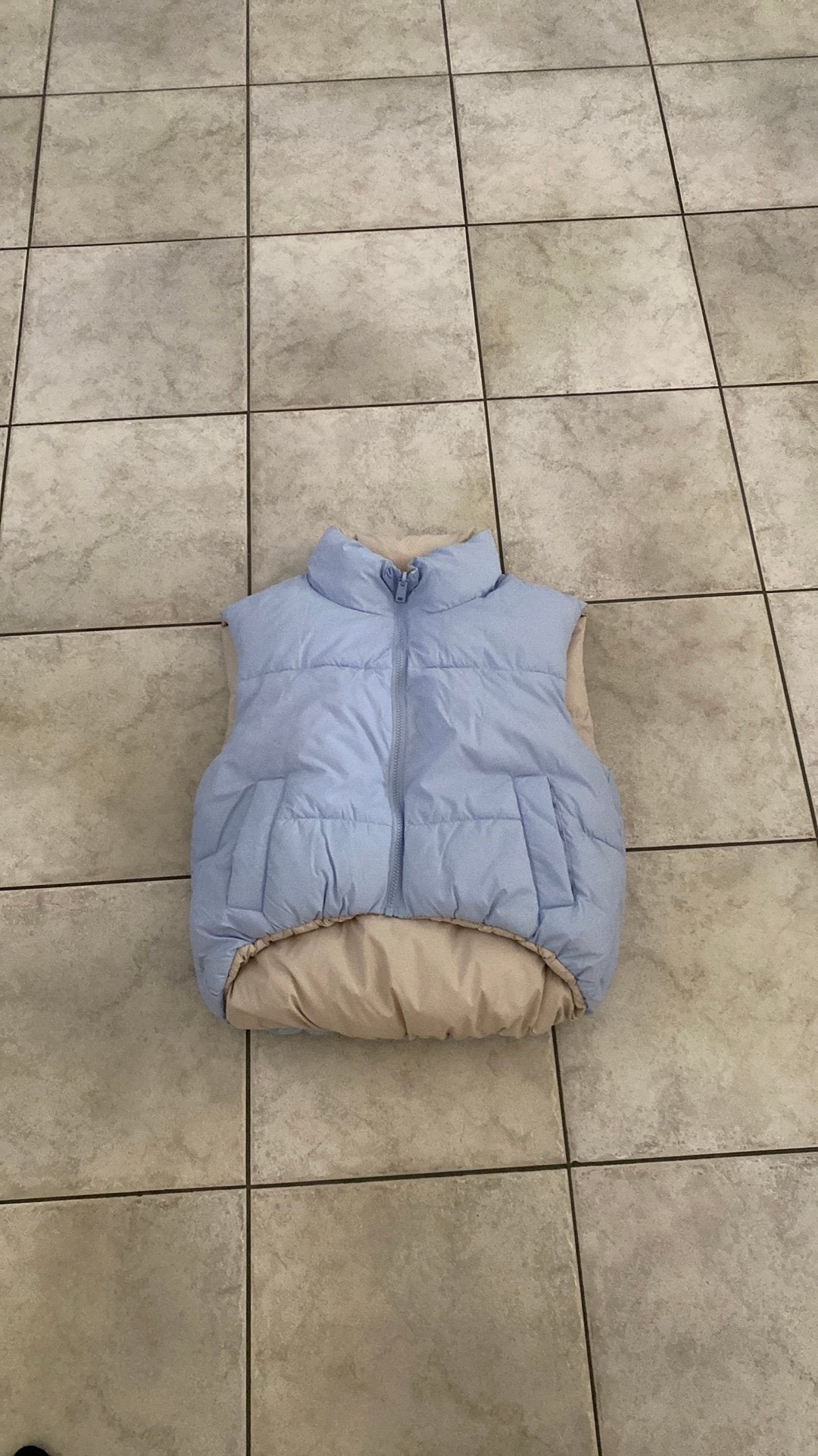 Bodywarmer, Ophalen, Zo goed als nieuw, Maat 36 (S), Blauw